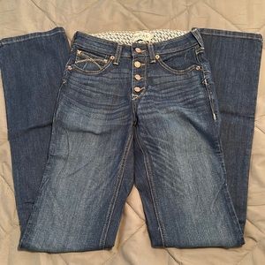 Ariat high rise straight leg extra long